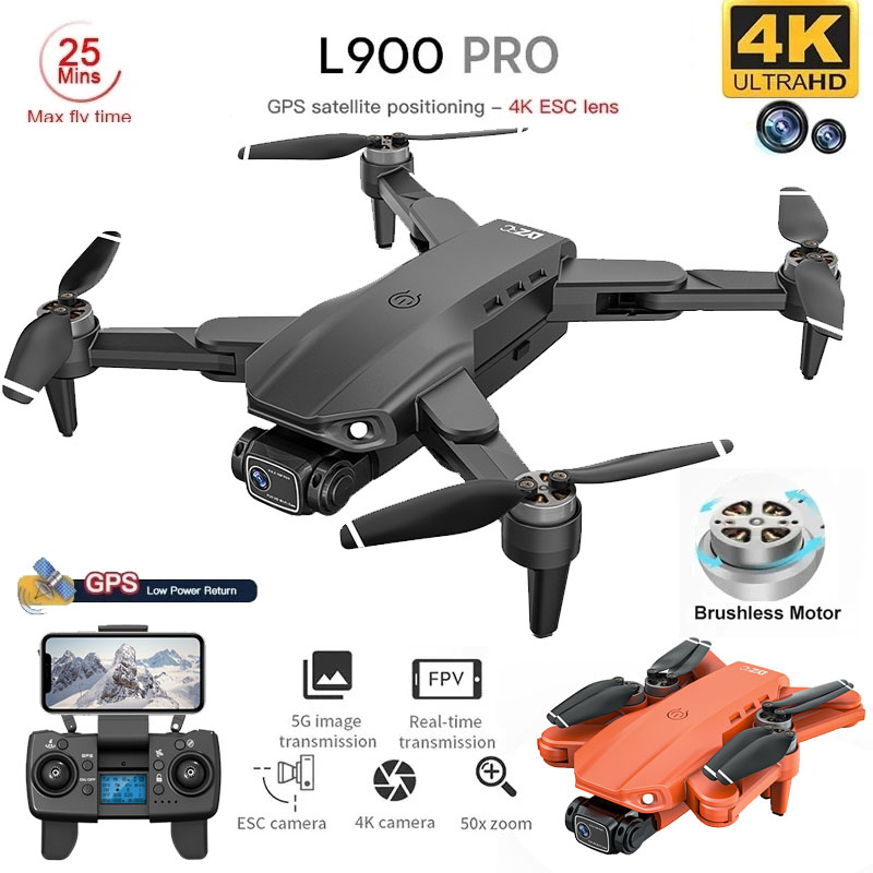 Drone Camera Lens - L900 pro gps drone 4k profissional