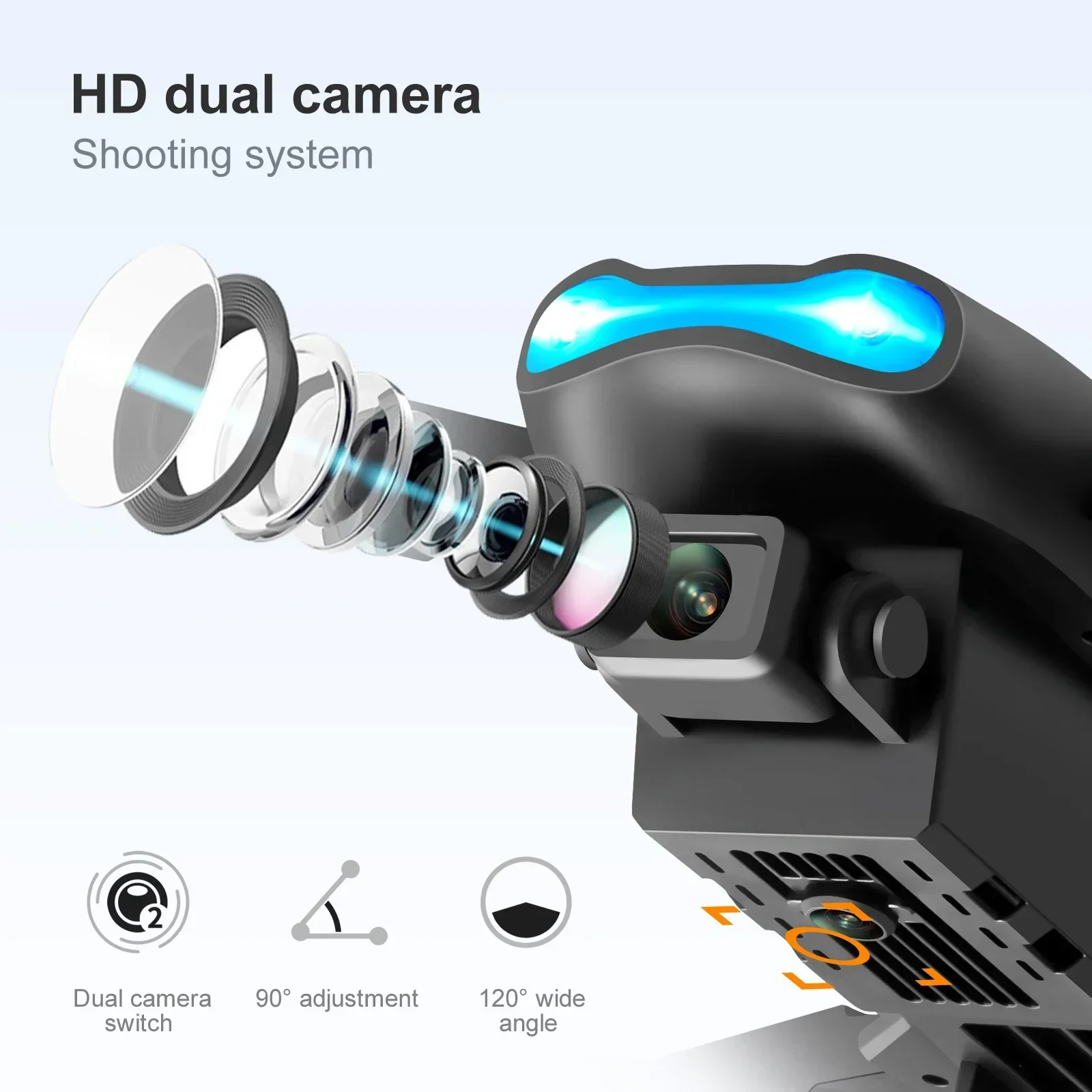 Novo e99 pro hd 4k zangão câme - Drone Camera Mount avaliação e preço