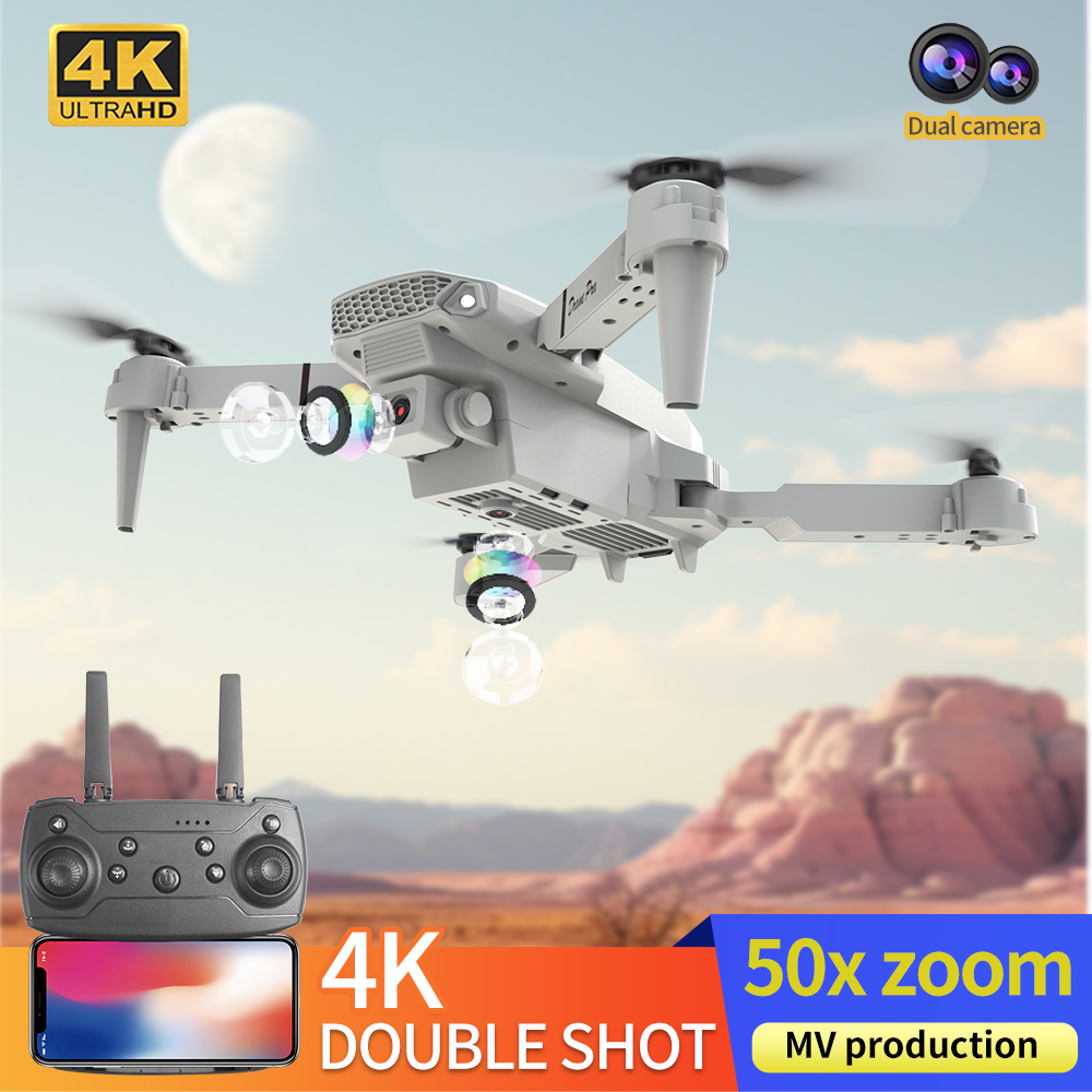 2026 NOVO E88 Drone RC Profiss - Drone Camera Lens avaliação e preço