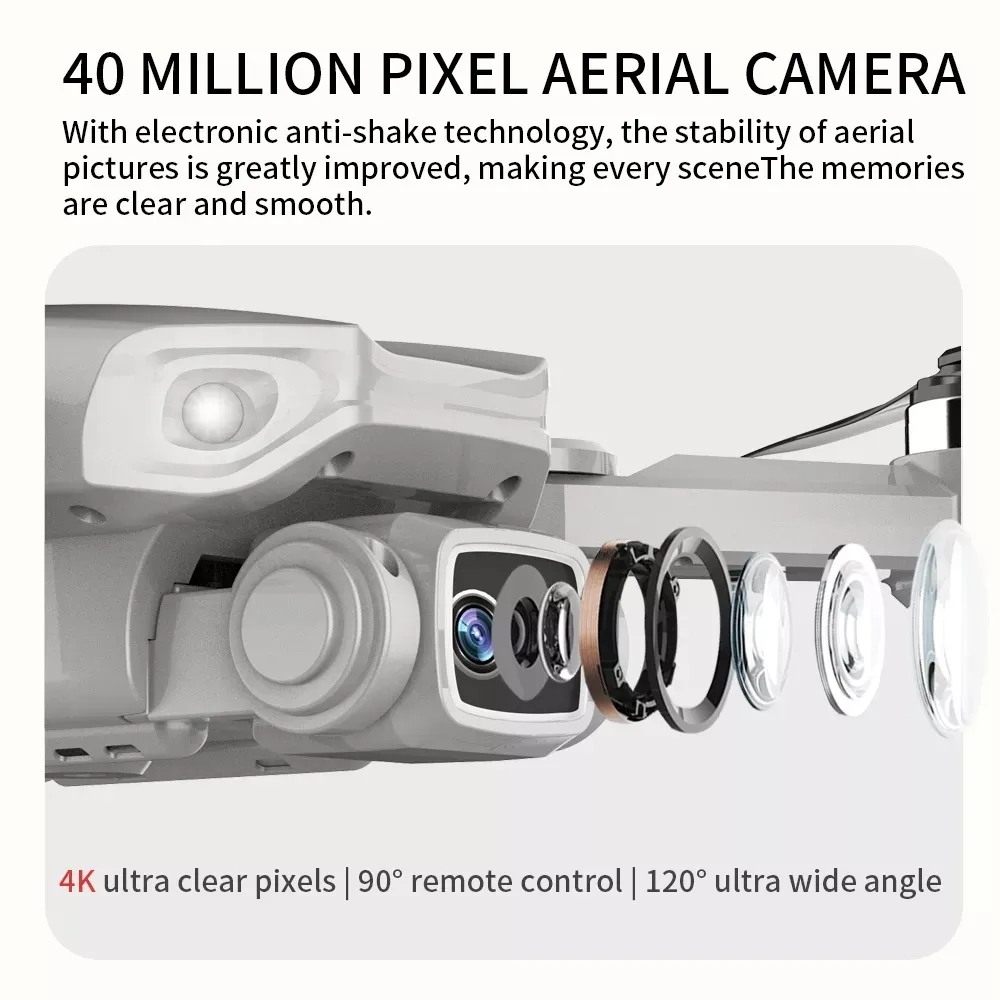 Drone l900 pro 4k profissional - Drone Camera Lens avaliação e preço