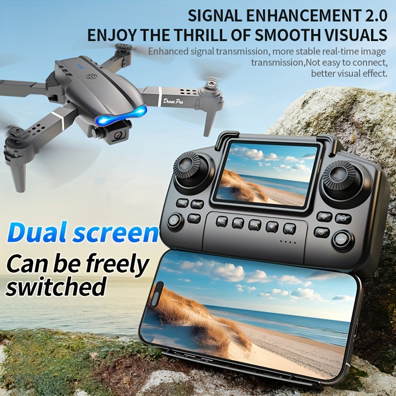 2026 Novo Drone Dobrável E99 P - Drone Camera Lens avaliação e preço