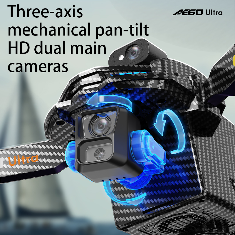 Ae60 gps drone profissional 8k - Drone Camera Lens avaliação e preço